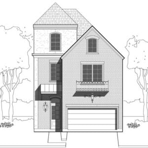 Townhouse Plan E1155 A2.2