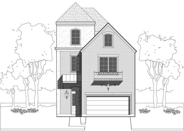 Townhouse Plan E1155 A2.2