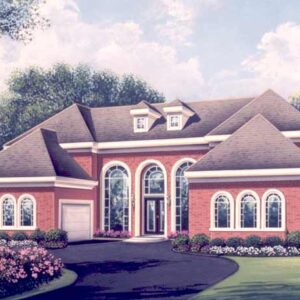 Two Story Home Plan C6220