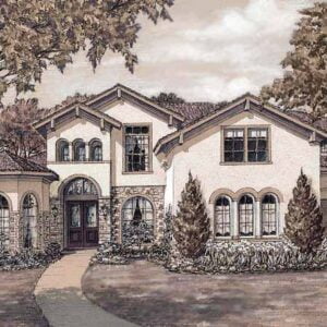 Two Story Home Plan D7138