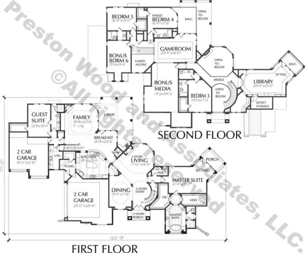 Two Story Home Plan D2176