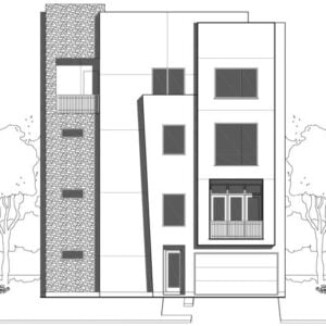 Townhouse Plan E3177 A1.1