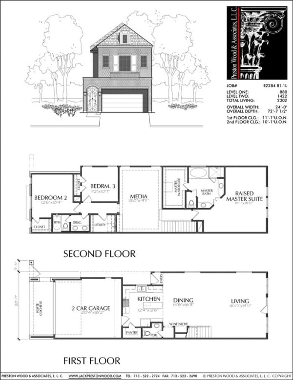 Townhouse Plan E2284 B1.1