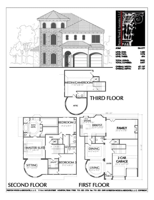 Urban House Plan D6277