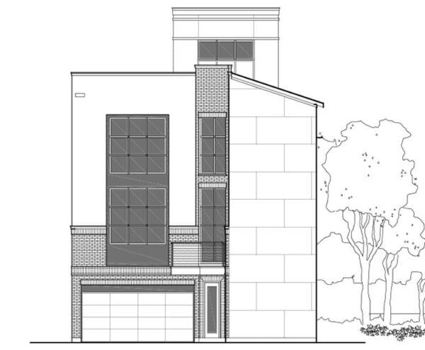 Townhouse Plan E1197 C1.1