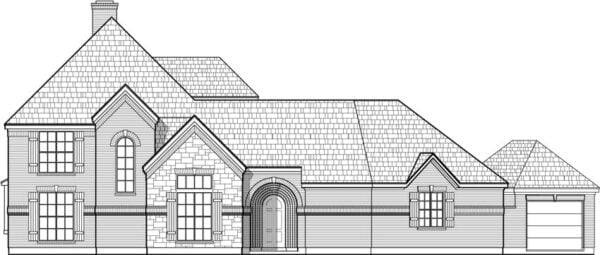 Two Story House Plan C6283