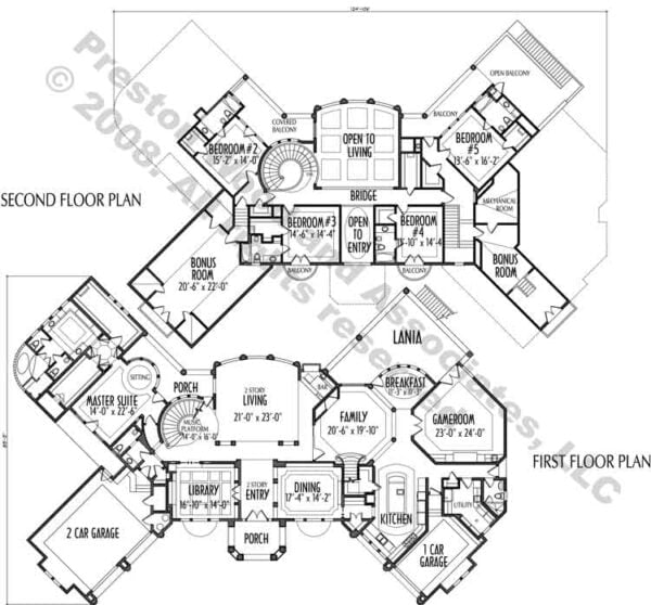 Two Story Home Plan C5334