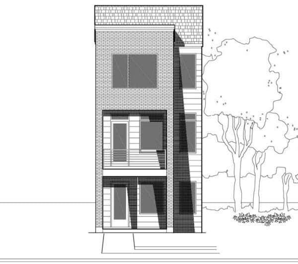 Townhouse Plan E3192 A1.3