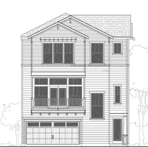 Townhouse Plan E2104 A1.1