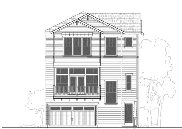 Townhouse Plan E2104 A1.1