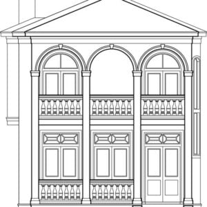 Urban House Plan C7245