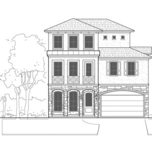 Two Story House Plan E2089