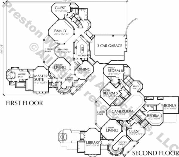 Two Story Home Plan D0160