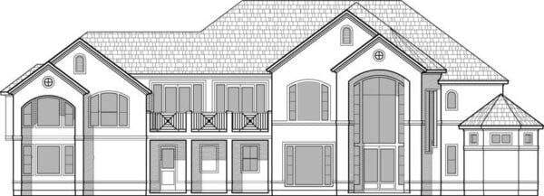 Two Story House Plan D2080