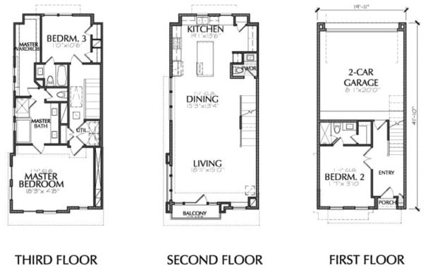 Townhouse Plan E2036 C3.1