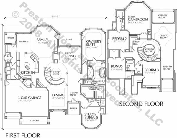 Two Story Home Plan D1178