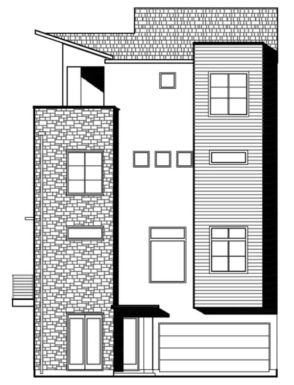 Townhouse Plan E2237 A1.1