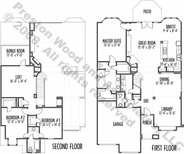 Urban House Plan C5230 C