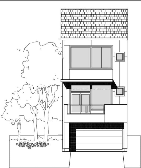 Townhouse Plan E2024 A1.1L