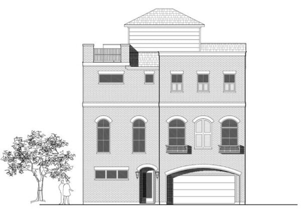 Townhouse Plan D7094 D