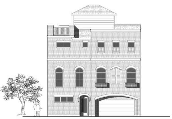 Townhouse Plan D7094 D