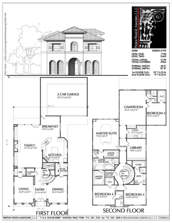 Urban House Plan D6004