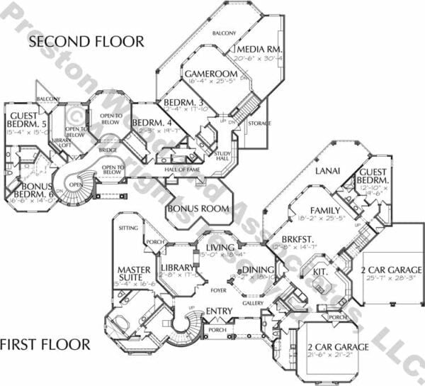 Two Story House Plan D0036