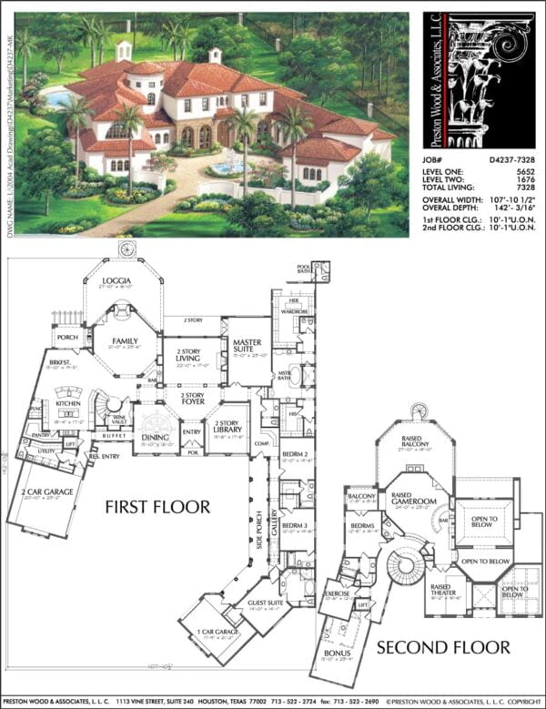 Two Story House Plan D4237