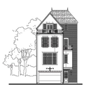 Townhouse Plan D9095 F LOT-3
