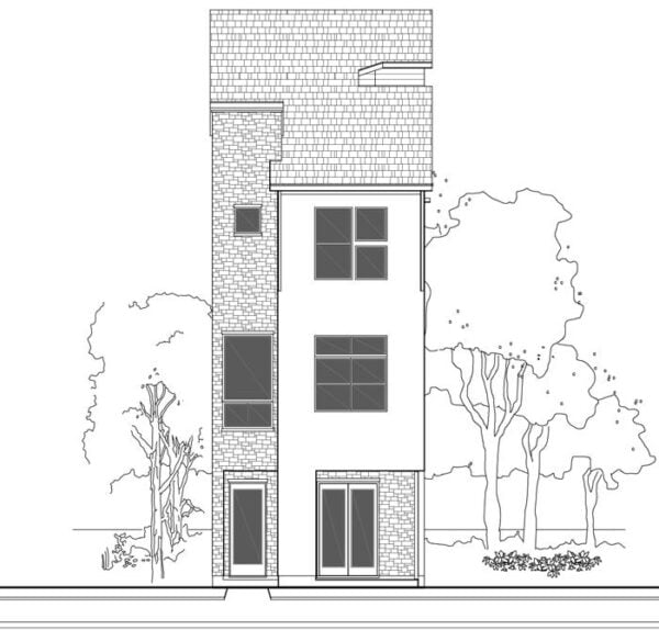 Townhouse Plan E1102 C2.1