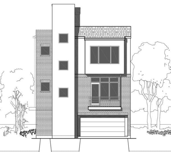 Townhouse Plan E2293 C2.2L