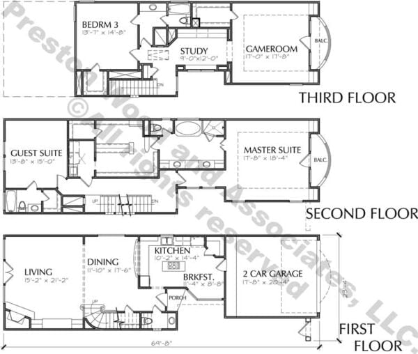 Townhouse Plan D0226