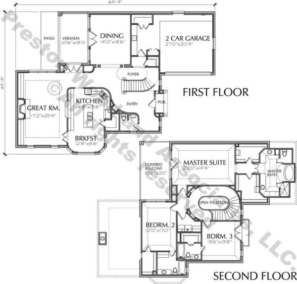 Urban House Plan C8081