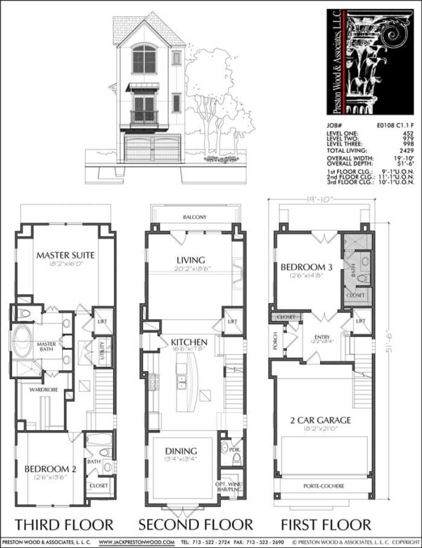 Townhouse Plan E0108 C1.1