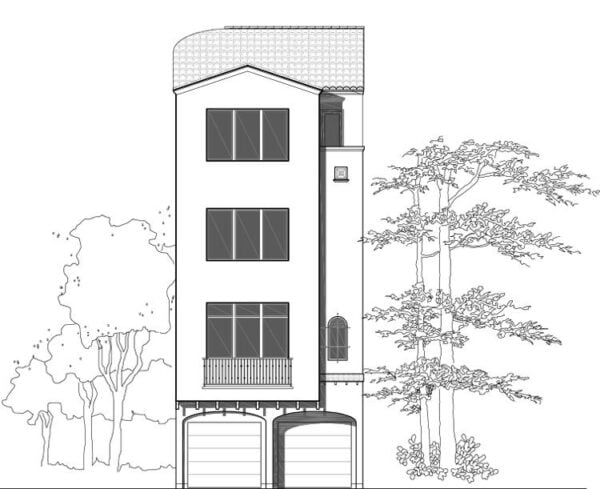 Townhouse Plan E2125