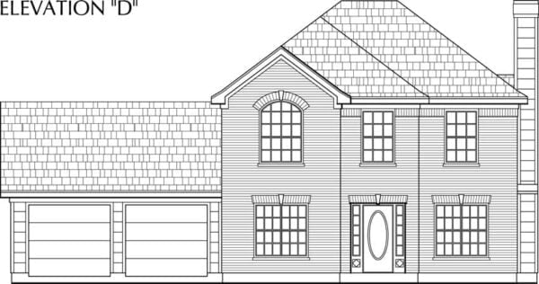 Two Story House Plan C5029