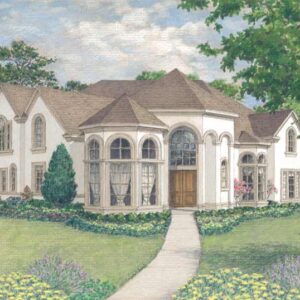 Two Story Home Plan D0116