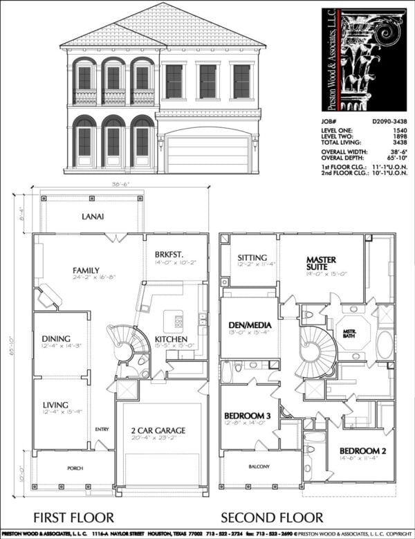 Urban House Plan D2090