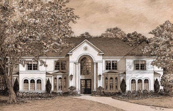 Two Story Home Plan C9303 & D115