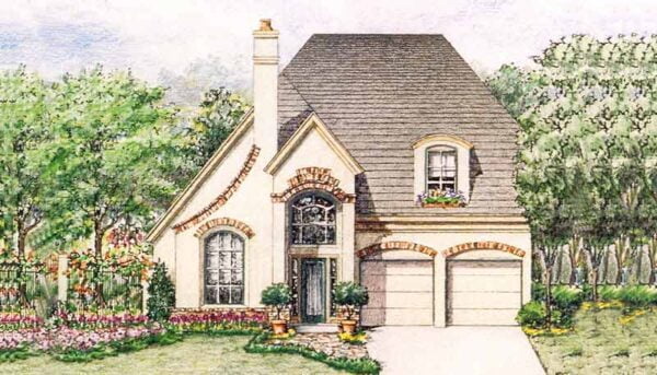 Patio Home Plan C5287 A