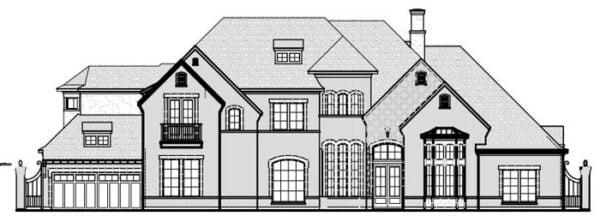 Two Story House Plan D9006