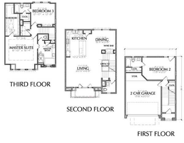 Townhouse Plan E2179 B1.2