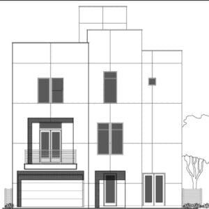 Townhouse Plan E3105 A2.1