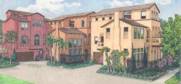 Townhouse Plan D4267 u2 & u5