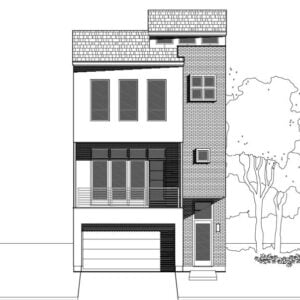 Townhouse Plan E3214 A3.1