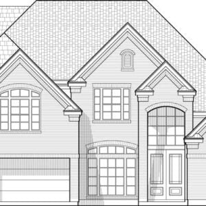 Two Story House Plan C8111