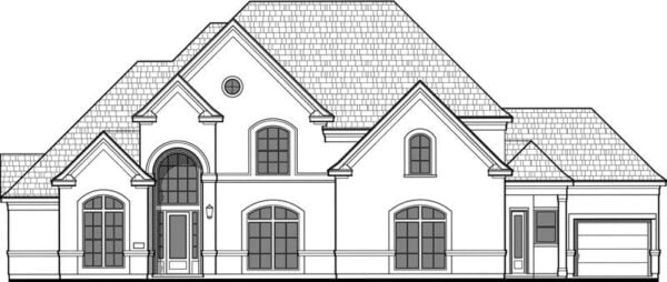 Two Story House Plan D2058