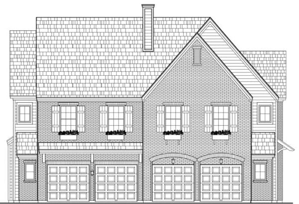 Duplex Townhouse Plan D1309-1724-1730