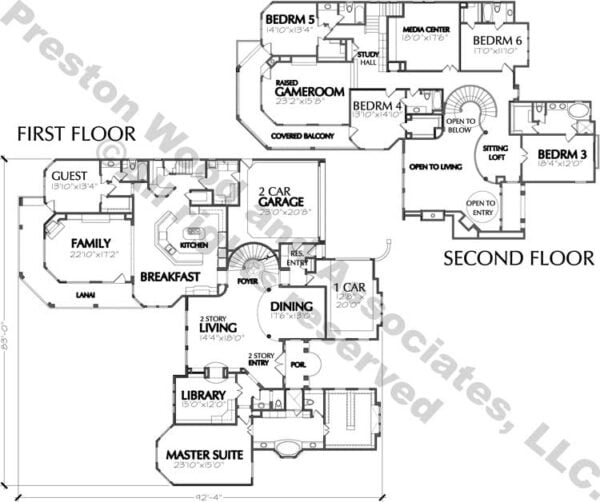 Two Story Home Plan D2008