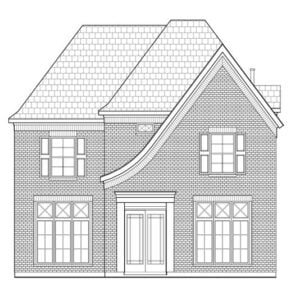 Two Story House Plan E1014